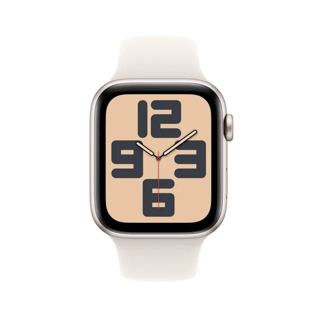 Apple Watch SE GPS/Wi-Fi 40mm Starlight – Sport Band - MKQ03 product image