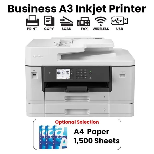 Brother A3 Inkjet Printer With A3 Print/Scan/Copy/Fax |Wireless |Duplex & Double Tray|MFC-J3940DW price comparison Qatar – cheapest at Noon