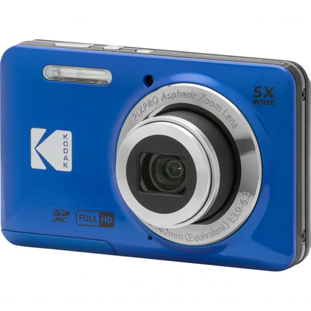 Kodak Pixpro FZ55 BL-16MP Digital Camera,5x Optical Zoom,Lithium-Ion Battery Blue product image