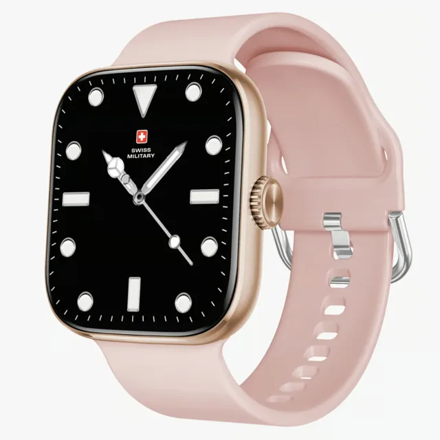 Swiss Military Smart Watch Alps 4, 1.75 Inches Amoled Display, Rose Gold Frame with Pink Silicon Strap price comparison Qatar – cheapest at Carrefour Qatar