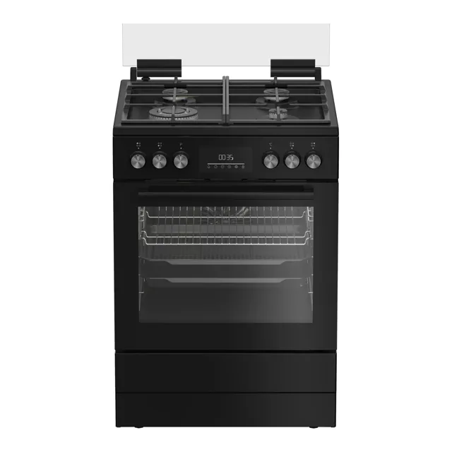 Beko b300 Series Multifunctional 4 Burners Freestanding Cooker, 60x60 cm, Black, FBMT61331XCSL price comparison Qatar – cheapest at Carrefour Qatar