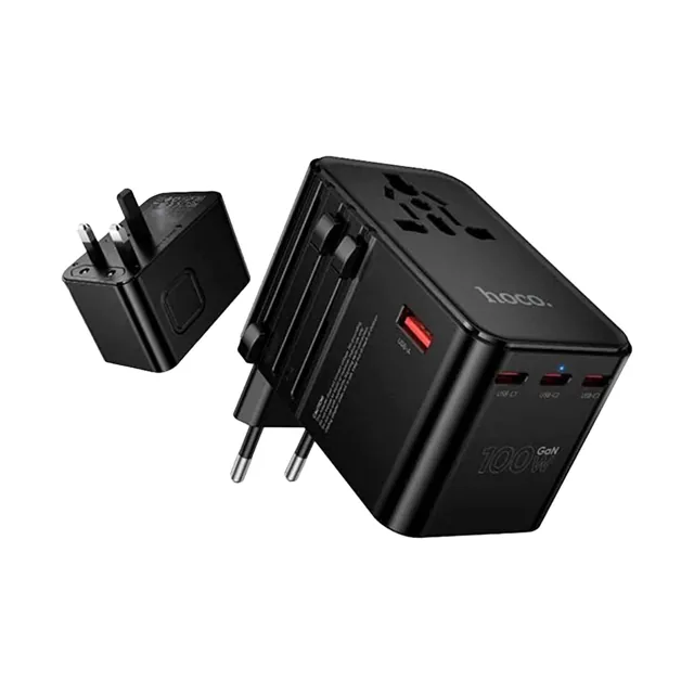 Hoco Charger 100W PD DC152, Black price comparison in Qatar