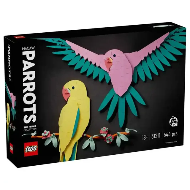 LEGO Art The Fauna Collection â€“ Macaw Parrots 31211 price comparison Qatar – cheapest at Yalla Toys