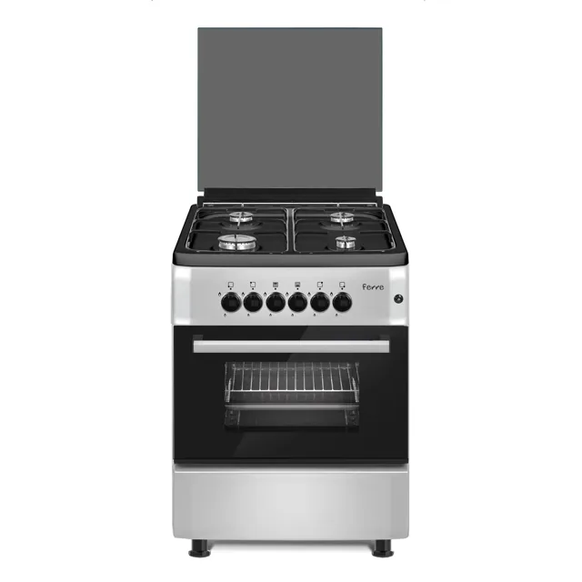 Ferre Cooking Range FR-N60X60G4BS 60x60 4Burner price comparison in Qatar