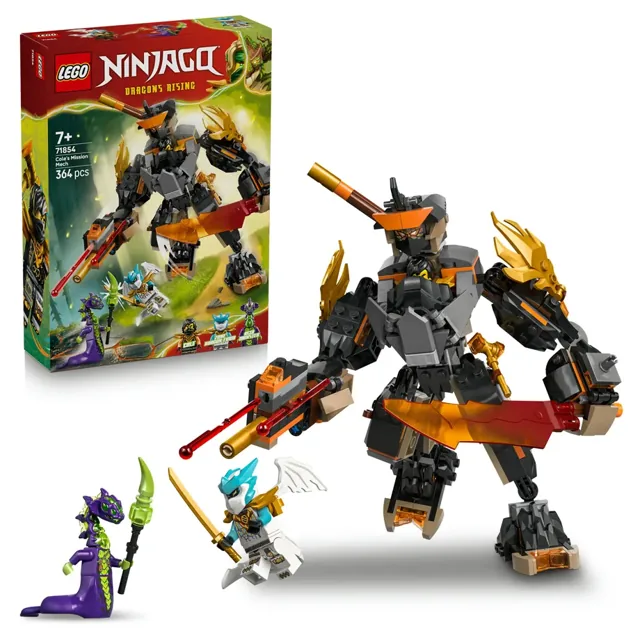 LEGO® Cole's Mission Mech & Dragon Zane price comparison Qatar – cheapest at LEGO Qatar