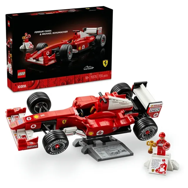 LEGO® Ferrari F2004 & Michael Schumacher price comparison Qatar – cheapest at Hala Mama