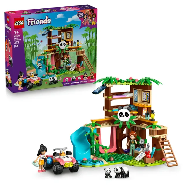 LEGO Friends 42648 Panda Sanctuary Animal Care V29 7+ price comparison Qatar – cheapest at Kiddy Zone