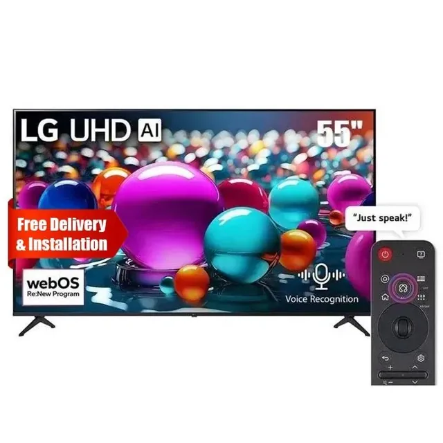 LG 55 Inch UHD 4K AI Smart TV 55UA85006LA price comparison Qatar – cheapest at Ansar Gallery