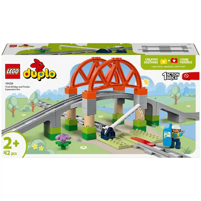Lego 10426 Train Bridge and Tracks price comparison Qatar – cheapest at LEGO Qatar