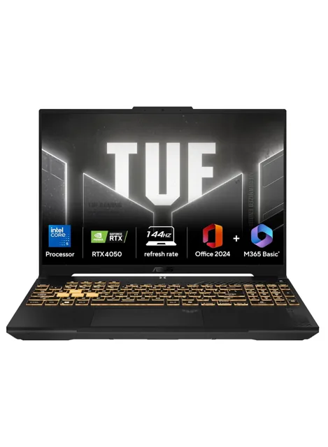 ASUS TUF GAMINGF16 16" RTX 4050 16GB RAM 1TB – Gray product image