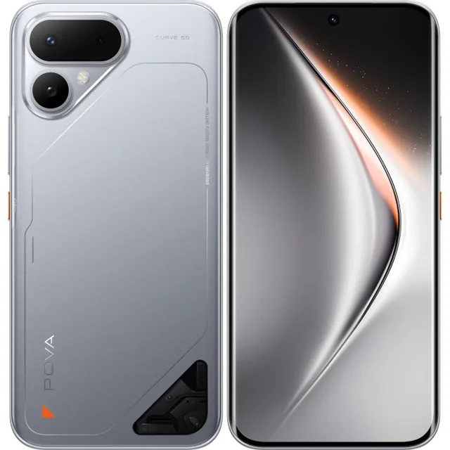 Tecno POVA Curve 2 5G Smartphone, 12 GB RAM, 256 GB Storage, Melting Silver, LK7k price comparison Qatar – cheapest at Lulu Hypermarket