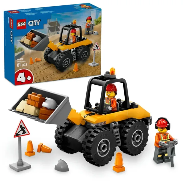 LEGO City Yellow Construction Wheel Loader Buildable Vehicle Set price comparison Qatar – cheapest at Hala Mama