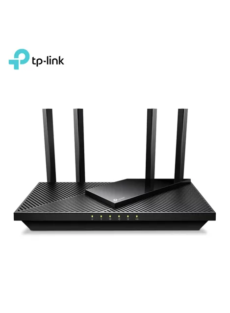 AX3000 Wi-Fi 6 Router (Archer AX55 Pro) - Multi Gigabit Wireless Internet Router, 1 x 2.5 Gbps Port, Dual Band, VPN Router, OFDMA, MU-MIMO, USB Port, WPA3, Compatible with Alexa Black, Black price comparison in Qatar