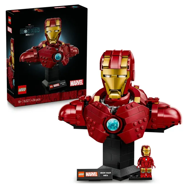 LEGO® Iron Man MK4 Bust price comparison Qatar – cheapest at LEGO Qatar