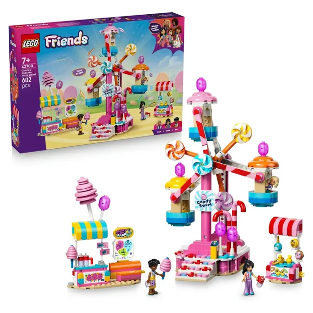 Lego Friends 42700 Candy & Cupcake Ferris Wheel 602Pcs price comparison Qatar – cheapest at Hala Mama