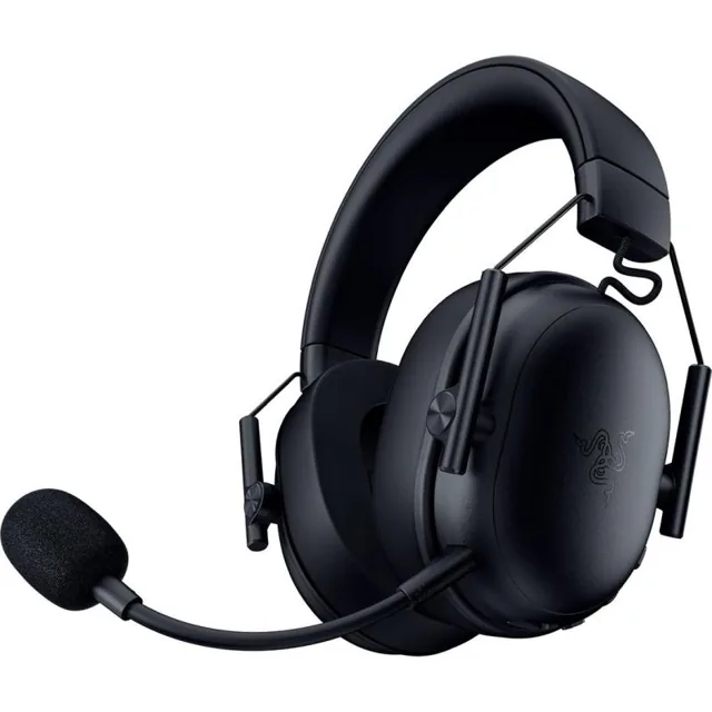 Razer BlackShark V3 X HyperSpeed Gaming Headset, Passive Noise Isolation, Wireless (2.4 GHz)/Bluetooth/Wired (USB-C), USB-C, Detachable Microphone, Black, Black product image