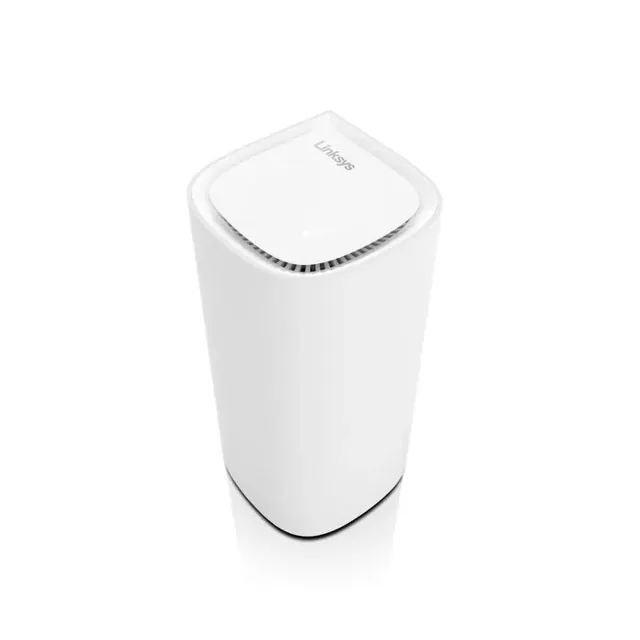 Linksys Velop Pro 6E Tri-Band Mesh Router, up to 600 Mbps on 2.4GHz, up to 2400 Mbps on 5GHz & 6GHz Wi-Fi Speed, 1Gigabit WAN & 1Gigabit LAN Port, Single Pack, White | MX6201 price comparison Qatar – cheapest at Al Ata Shoppy Electronics via Snoonu