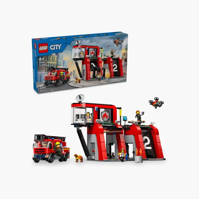 Lego Fire Station with Fire Truck price comparison Qatar – cheapest at Centrepoint