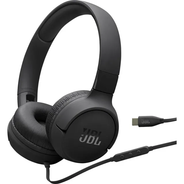 JBL T520C Usb-C Black Hi-Res Wired On Ear Headphones price comparison Qatar – cheapest at Jarir Bookstore