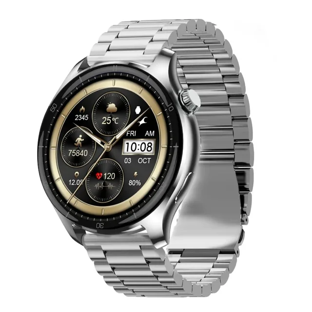 Titan Fastrack Elite Smartwatch 1.43″ HD – Silver (38172SM01) price comparison Qatar – cheapest at Starlink