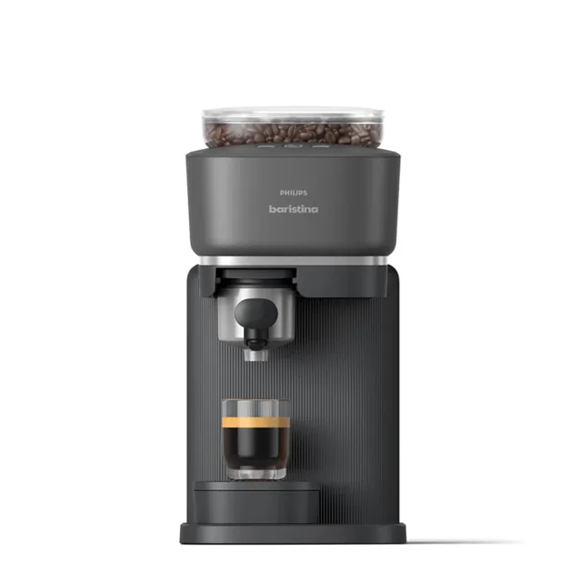 Philips Baristina Espresso Machine, Black/Grey, BAR300/60, Black price comparison in Qatar