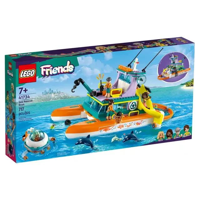 LEGO 41734 Sea Rescue Boat V29 price comparison Qatar – cheapest at Kiddy Zone