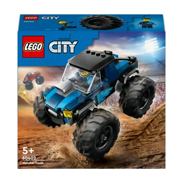 Lego 60402 Blue Monster Truck price comparison Qatar – cheapest at Yalla Toys