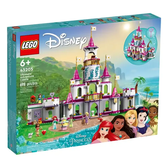 Lego Disney Princess Ultimate Adventure Castle 43205 with 698pcs price comparison Qatar – cheapest at Yalla Toys