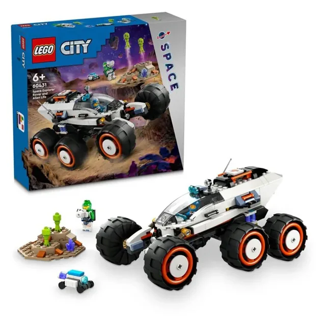 Lego City Space Explorer Rover and Alien Life 60431 price comparison Qatar – cheapest at Yalla Toys