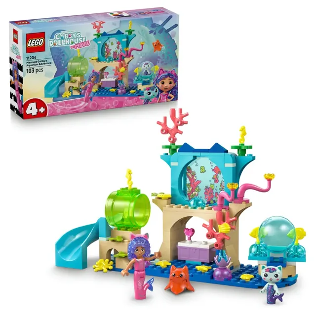 LEGO Gabby’S Dollhouse Mermaid Gabby’S Aquarium Adventure Building Set price comparison Qatar – cheapest at Hala Mama