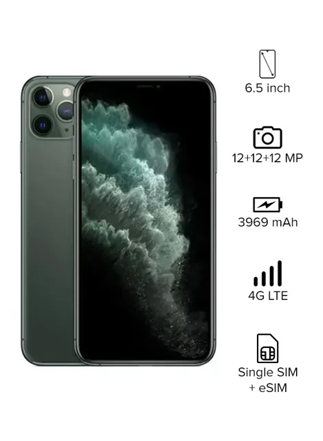 Apple iPhone 11 Pro Max 64GB – Green price comparison Qatar – cheapest at Noon