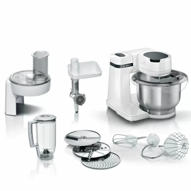 BOSCH | MUM Serie 2 Kitchen Machine 700W White | MUMS2EW30G, White price comparison in Qatar