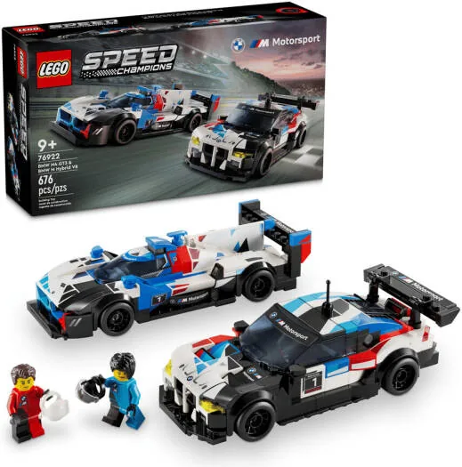 Lego BMW M4 GT3 & BMW M Hybrid V8 Race Cars 76922 price comparison Qatar – cheapest at Brickmak via Microless