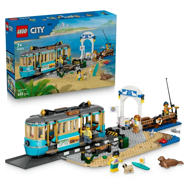 LEGO City Classic Beach Streetcar 60506(693 Pieces) price comparison Qatar – cheapest at Hala Mama