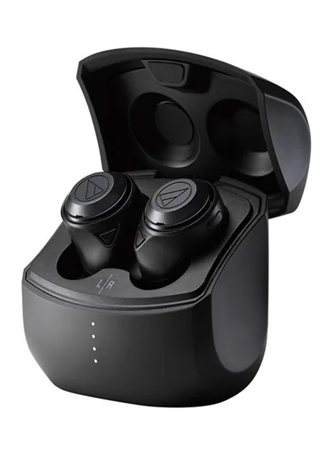 Audio-Technica ATH-CKS50TW ANC True Wireless In-Ear Headphones, Deep Bass Sound with an Airtight Fit, 9mm Bass HD TWS Drivers, Up to 20H of Playback, IPX4 Splash Resistant, Black ATH-CKS50TW - BK price comparison Qatar – cheapest at Microless