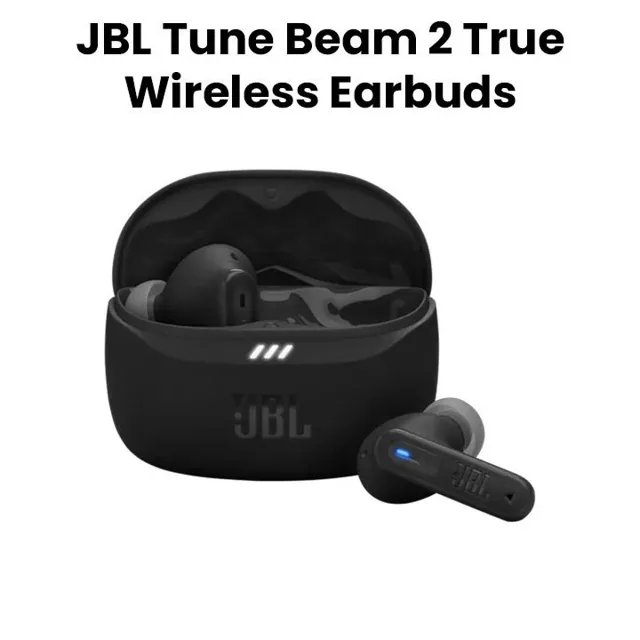 JBL Tune Beam 2 True Wireless Noise Cancelling Earbuds, Black, Black product image