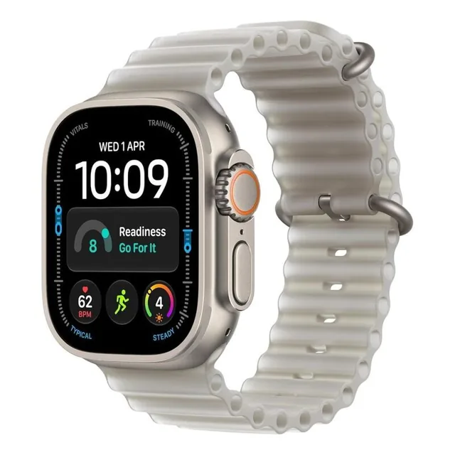 Apple Watch Ultra 4 GPS + Cellular (LTE) 49mm Titanium Natural – Ocean Band, Titanium Natural product image