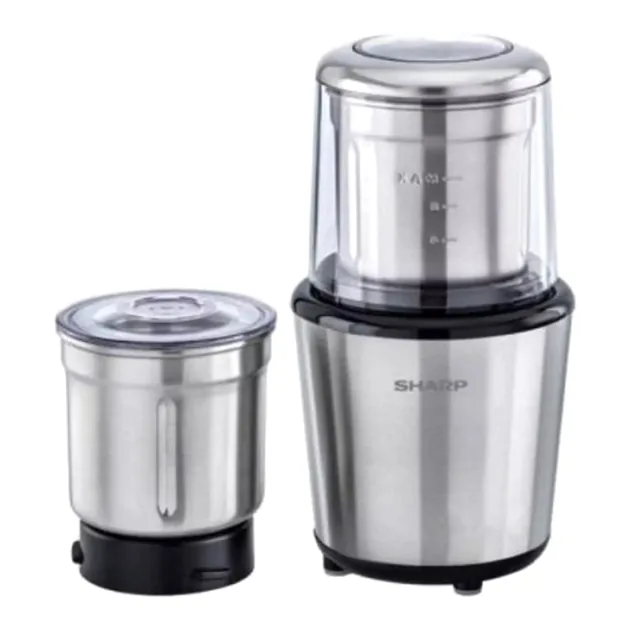 Sharp Wet & Dry Grinder 200W Silver EM-GP21-S3, Silver price comparison in Qatar