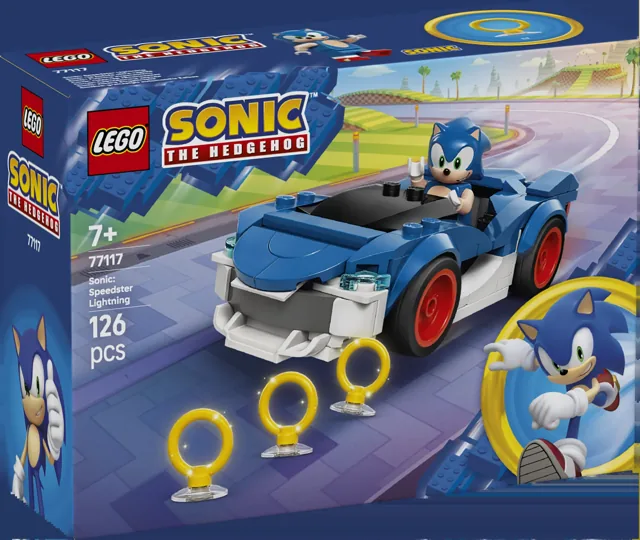 LEGO Sonic 77117 Sonic: Speedster Lightning 7+ price comparison Qatar – cheapest at Yalla Toys