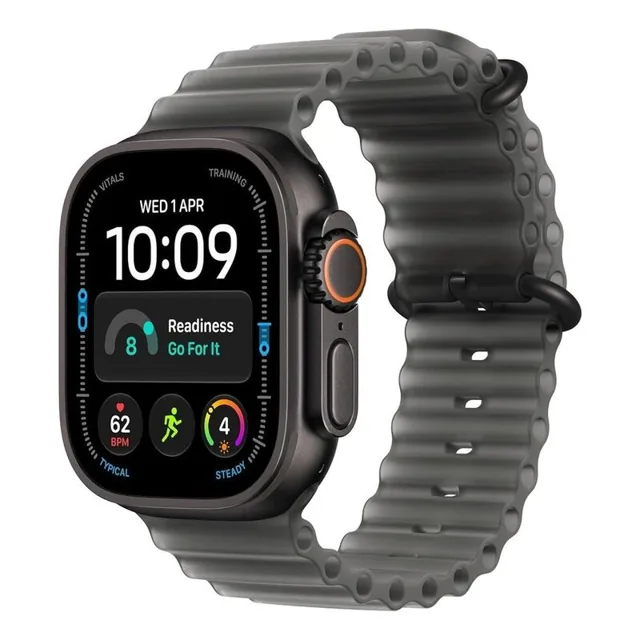 Apple Watch Ultra 4 GPS + Cellular (LTE) 49mm Titanium Black – Ocean Band, Titanium Black product image