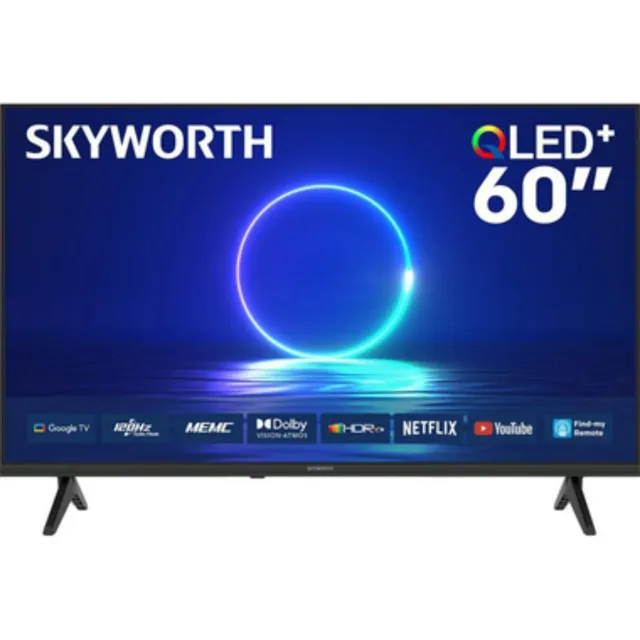 Skyworth 60 inches 4K Smart QLED TV, Black, 60Q6800H price comparison Qatar – cheapest at Carrefour Qatar