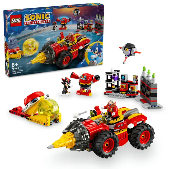 LEGO Sonic The Hedgehog Super Sonic Vs Egg Drillster price comparison Qatar – cheapest at Yalla Toys