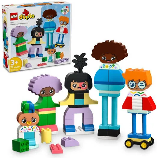 Lego Buildable People with Big Emotions price comparison Qatar – cheapest at Toys4me