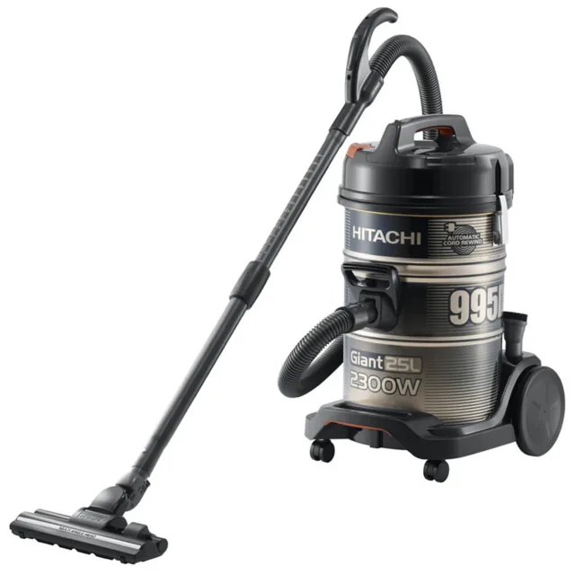 Hitachi Vacuum Cleaner Drum 2300W Gold/Black price comparison Qatar – cheapest at Ansar Gallery
