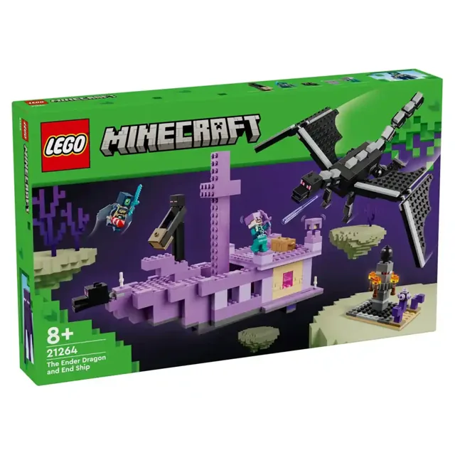 LEGO Minecraft The Ender Dragon and End Ship Toy 21264 price comparison Qatar – cheapest at Yalla Toys
