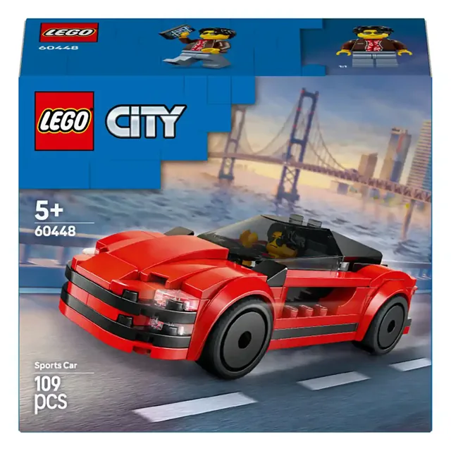 Lego 60448 Red Sports Car price comparison Qatar – cheapest at Yalla Toys