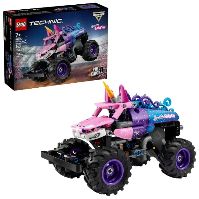 LEGO® Monster Jam™ Sparkle Smash™ Pull-Back price comparison Qatar – cheapest at Hala Mama