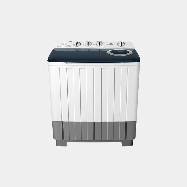 TCL Top Load Twin Tub Washing Machine | 11Kg Capacity | 500 RPM | Knob Control | Semi Automatic | Wash and Dry | F211TTW product image