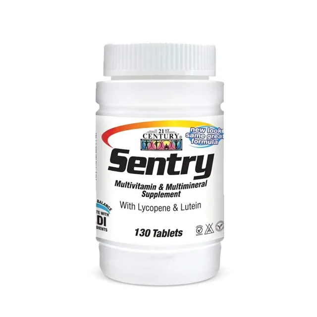 21st Century Multimineral Multivitamin Sentry Supplement 130 tablets price comparison in Qatar