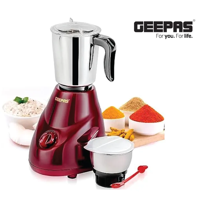 Geepas 2 in 1 Mixer Grinder 550W GSB44091 product image